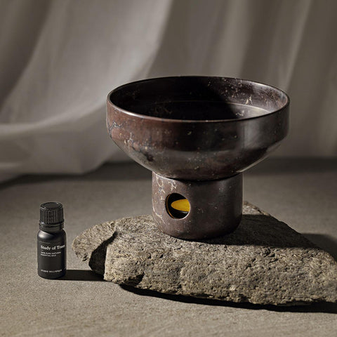 Dark Stone Oil Burner