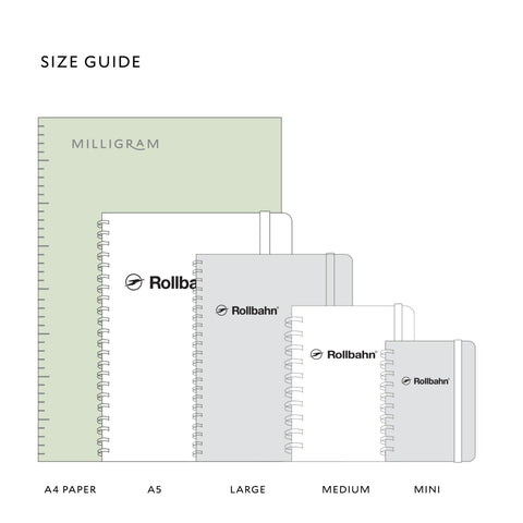 Rollbahn Spiral Notebook Mini