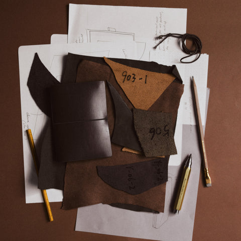 Refillable Leather Journal Set Passport B7