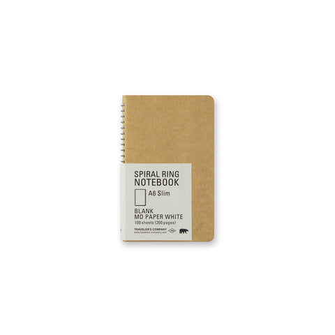 Spiral Ring Notebook A6 Slim