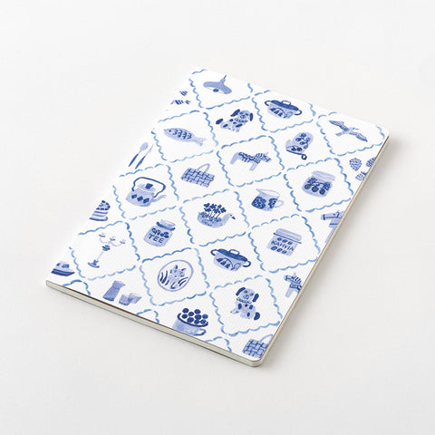 Blue Nordic Notebook B6