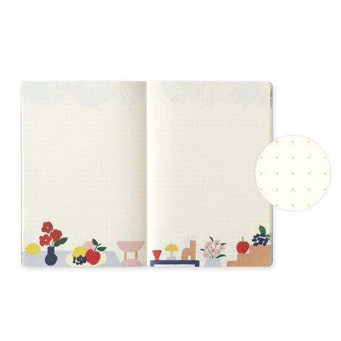 Textile Motif Notebook B6