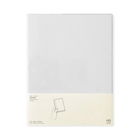 MD Notebook Transparent Cover A4