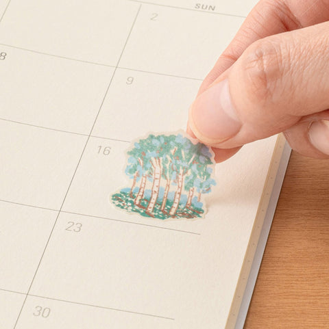 Country Motif Journal Stickers