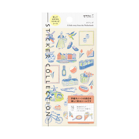 Country Motif Journal Stickers