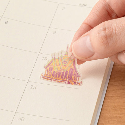 Country Motif Journal Stickers