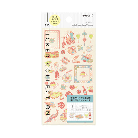 Country Motif Journal Stickers