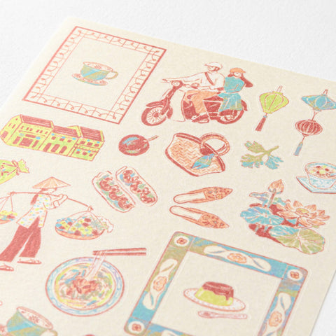 Country Motif Journal Stickers