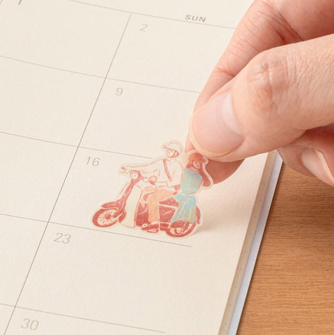 Country Motif Journal Stickers