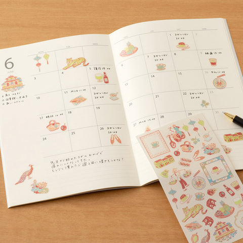 Country Motif Journal Stickers