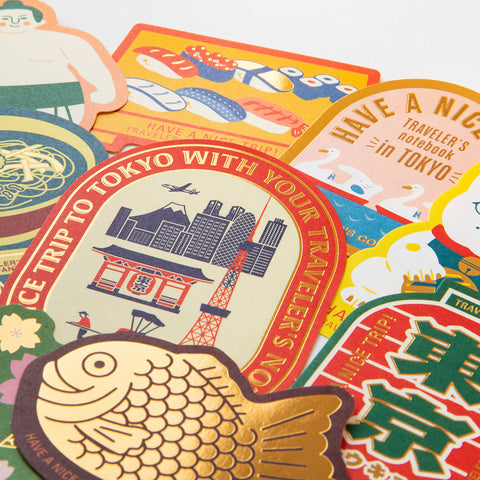 Traveler's Notebook Sticker Set Tokyo Limited Edition