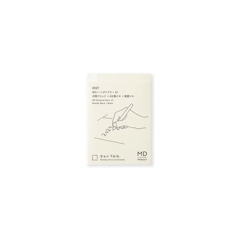 MD 2027 Notebook Diary Monthly A7