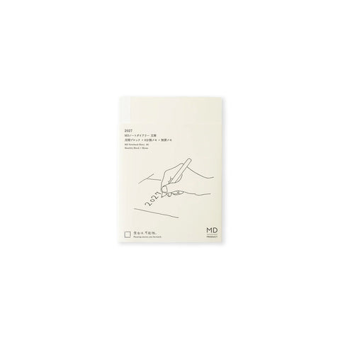 MD 2027 Notebook Diary Monthly A6