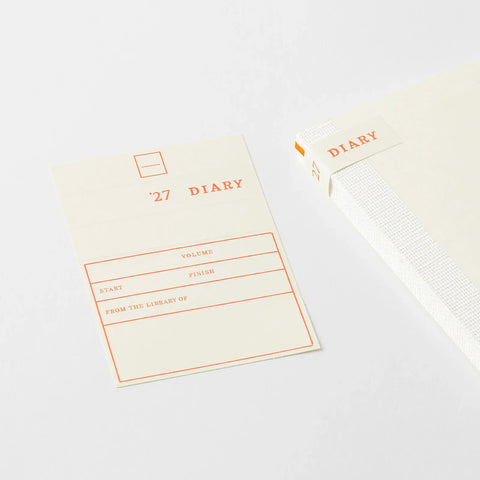 MD 2027 Notebook Diary Monthly A5