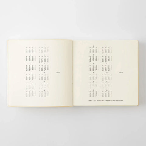MD 2027 Notebook Diary Daily A5 Square