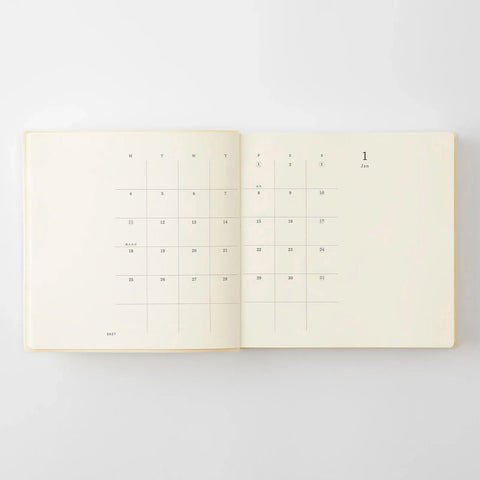 MD 2027 Notebook Diary Daily A5 Square