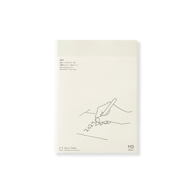 MD 2027 Notebook Diary Daily A5