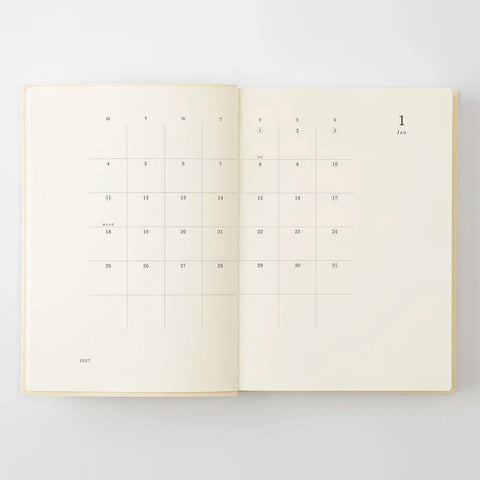 MD 2027 Notebook Diary Daily A5