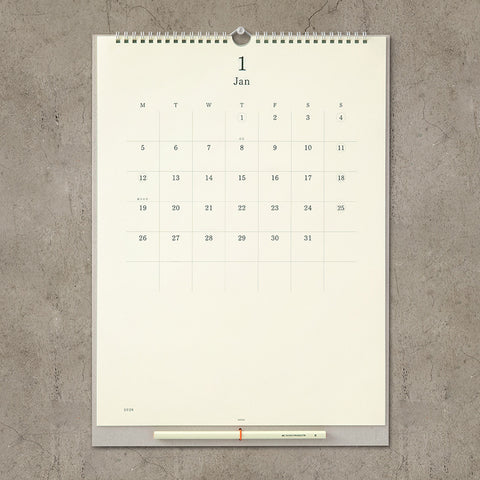 2026 MD Wall Calendar