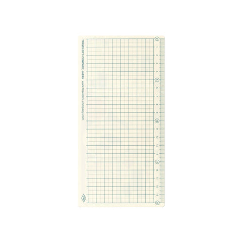 Traveler's Notebook 2027 Diary Refill Plastic Backing Sheet