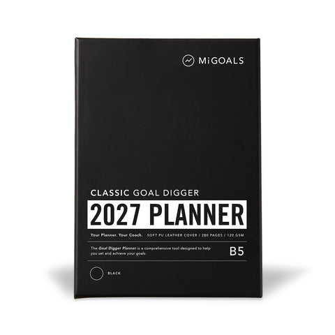 2027 Classic Goal Digger Weekly Diary B5