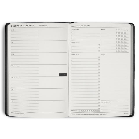 2027 Classic Goal Digger Weekly Diary B5
