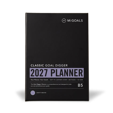 2027 Classic Goal Digger Weekly Diary B5