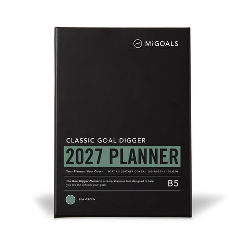 2027 Classic Goal Digger Weekly Diary B5