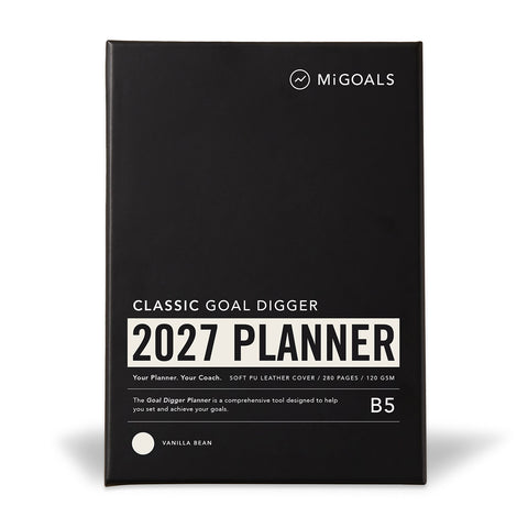 2027 Classic Goal Digger Weekly Diary B5