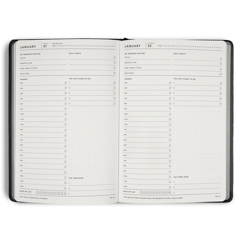 2027 Classic Goal Digger Daily Diary B5