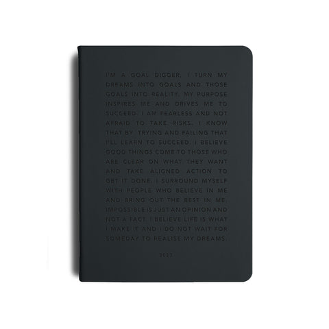 2027 "I Am Manifesto" Goal Digger Weekly Action Diary B5