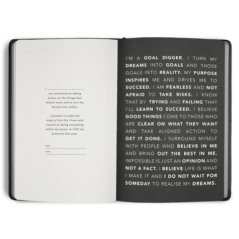 2027 "I Am Manifesto" Goal Digger Weekly Action Diary B5