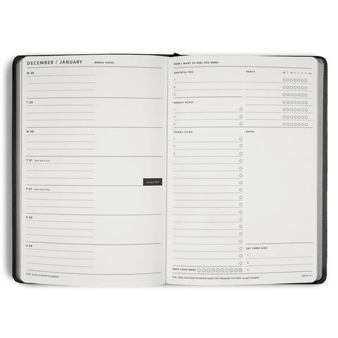 2027 "I Am Manifesto" Goal Digger Weekly Action Diary B5