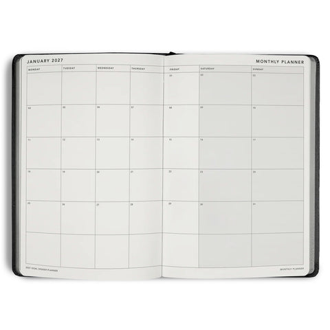2027 "I Am Manifesto" Goal Digger Weekly Action Diary B5