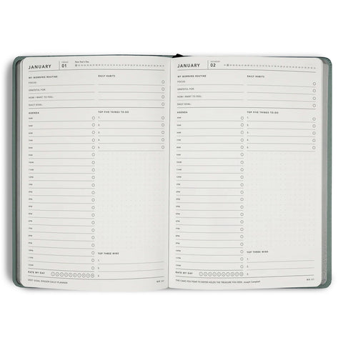 2027 "I Am Manifesto" Goal Digger Daily Diary B5