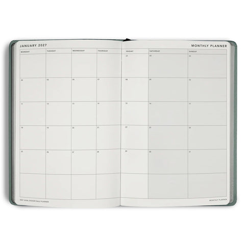 2027 "I Am Manifesto" Goal Digger Daily Diary B5