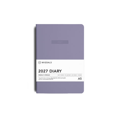 2027 Classic Weekly Spread Diary A5