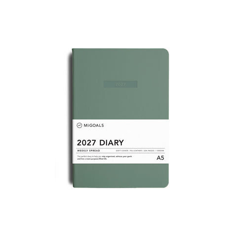2027 Classic Weekly Spread Diary A5