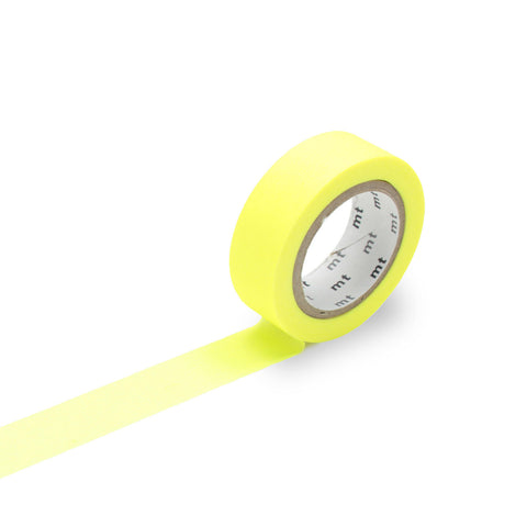 Shocking Yellow Washi Tape Single Roll