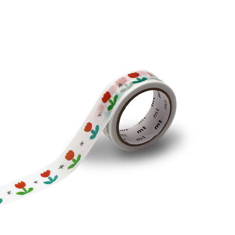 Makoto Matsubayashi Tulip Washi Tape Single Roll