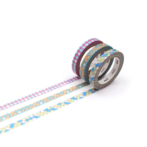 Tile Washi Tape Set of 3