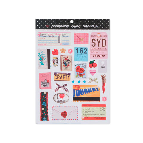 Martina Calvi Milligram Travel Sticker Sheet