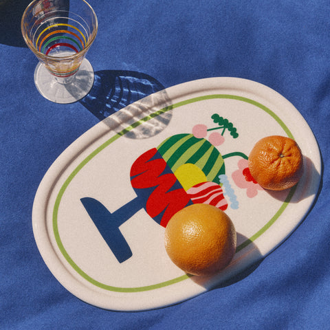 Fruit Ceramic Platter