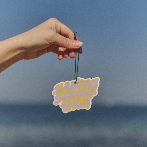 Sizzling Summer Air Freshener Card