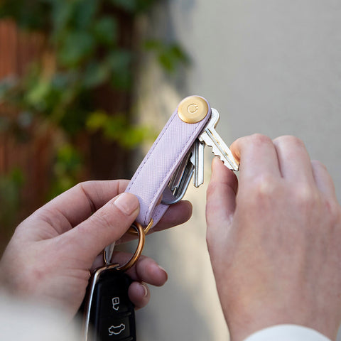Matte Leather Key Organiser
