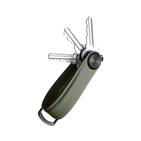 Saffiano Key Organiser Pro Olive