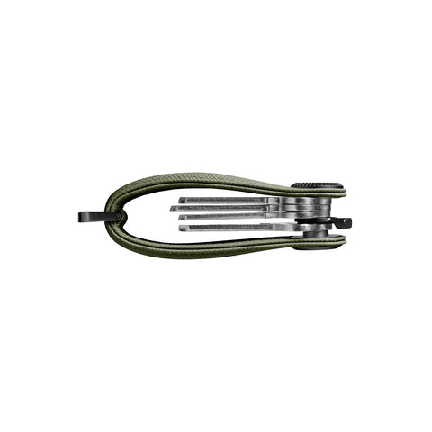Saffiano Key Organiser Pro Olive