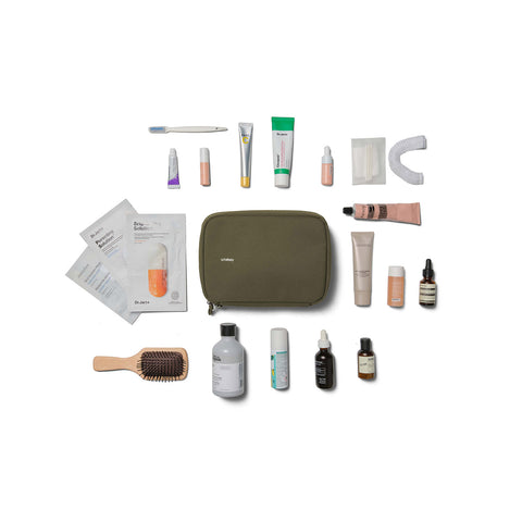 Hanging Toiletry Pouch Olive