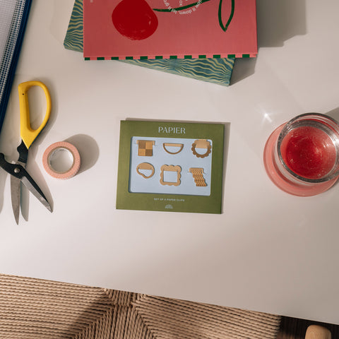 Curious Shapes Metal Paper Clips