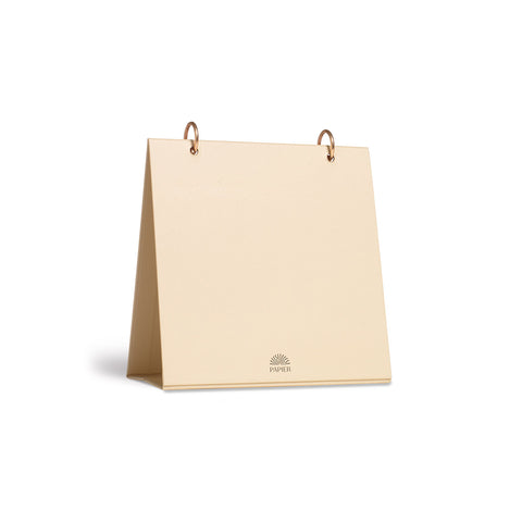 2026 Modern Type Desk Calendar